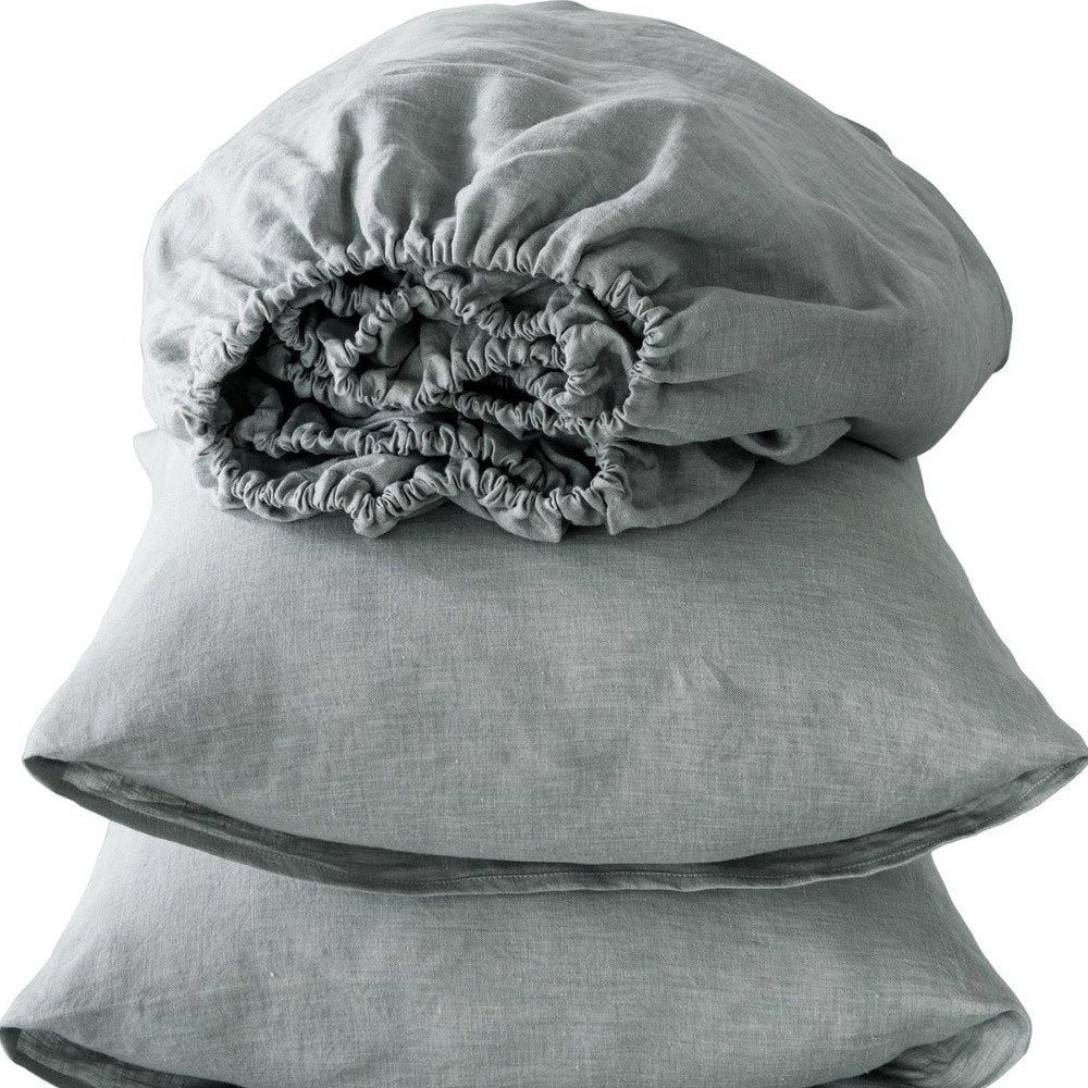 Four Piece Cloud Linen Queen Sheet Set