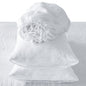 Four Piece Blue Linen California King Sheet Set