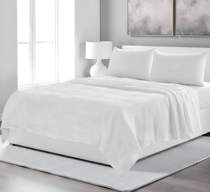 Four Piece Cloud Linen Sheet Set