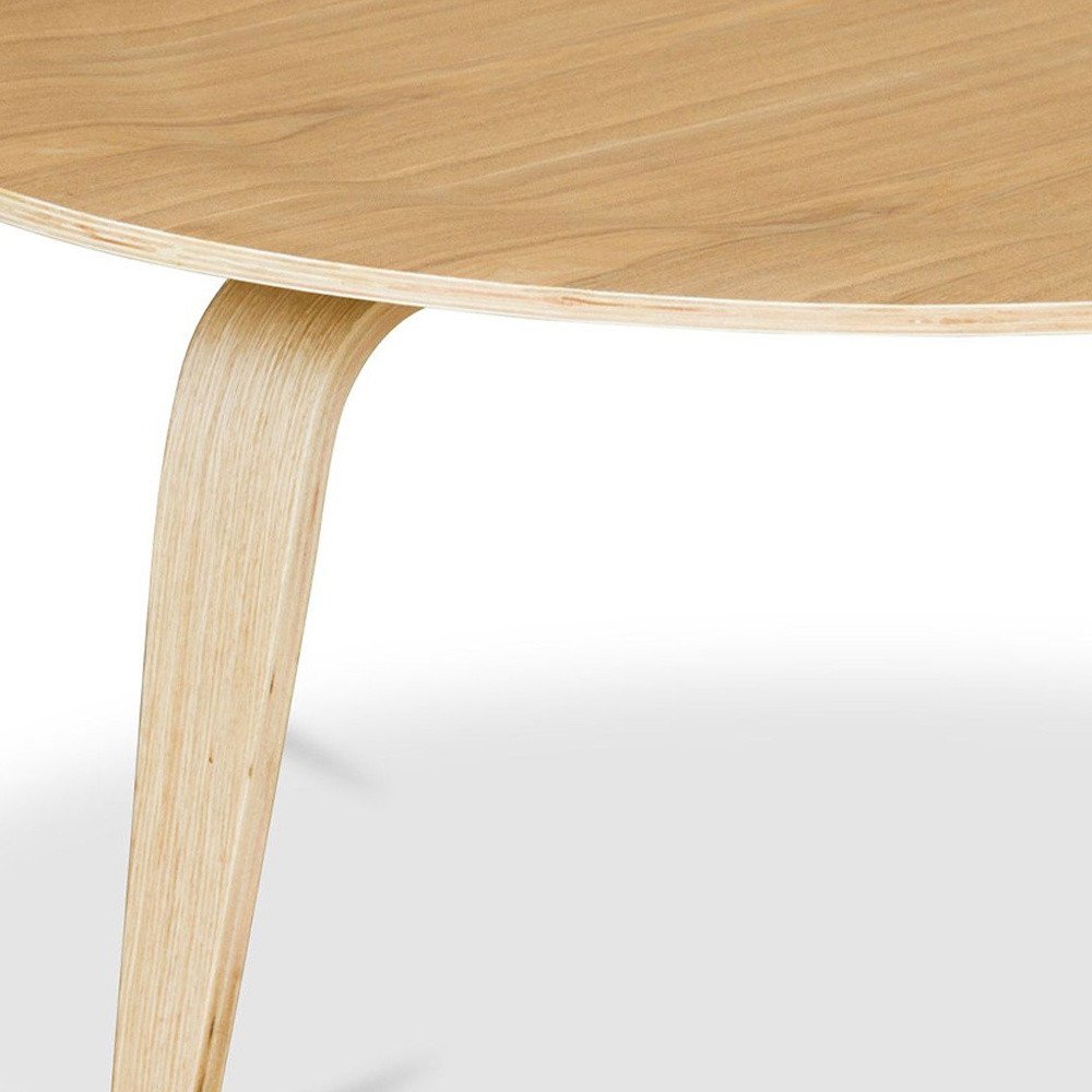 34" Natural Round Coffee Table