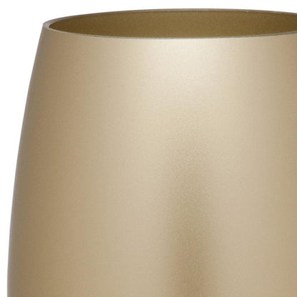 Set of Four Gold Acrylic Stemmed All Purpose Wine Glass