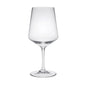 Set of Four Clear Tritan Plastic Stemmed All Purpose Wine Glasses