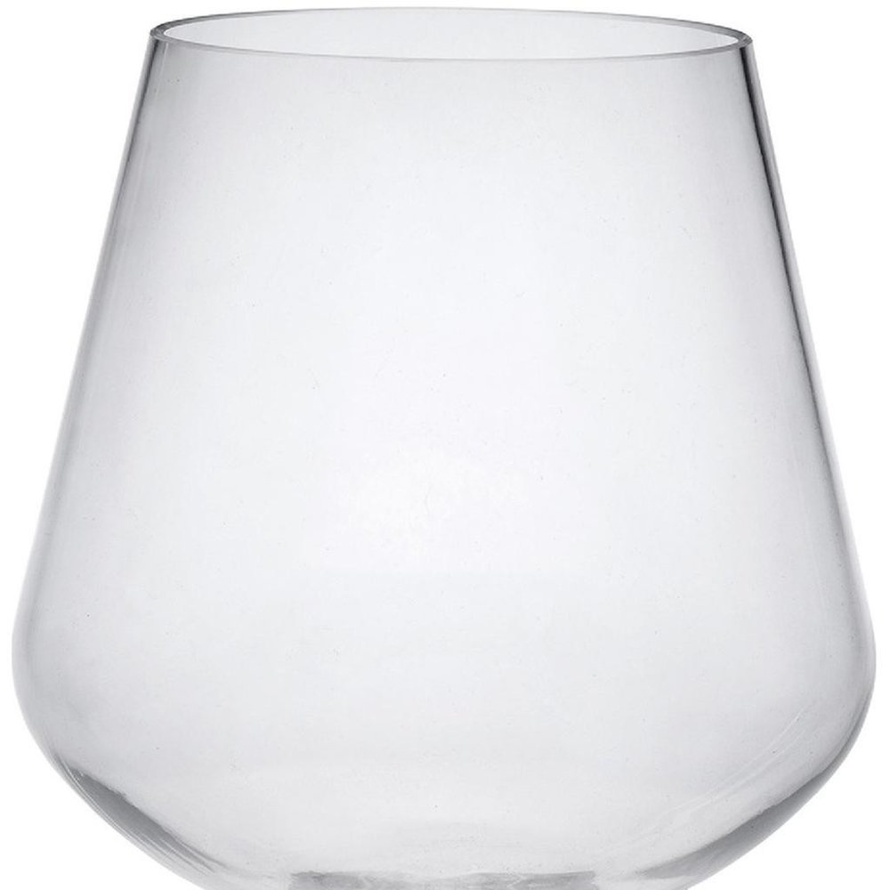 Set of Four Clear Tritan Plastic Stemmed All Purpose Wine Glasses