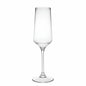 Set of Four Clear Tritan Plastic Stemmed Flutes