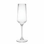 Set of Four Clear Tritan Plastic Stemmed Flute