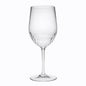 Set of Four Clear Tritan Plastic Stemmed All Purpose Wine Glass