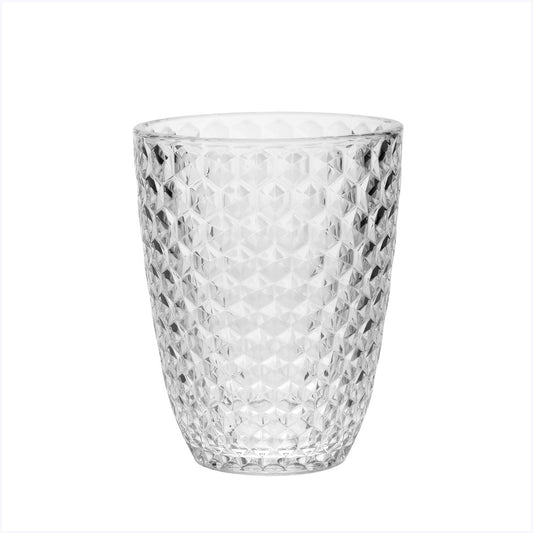 Set of Four Pink Diamond Acrylic Stemless Whiskey Glass