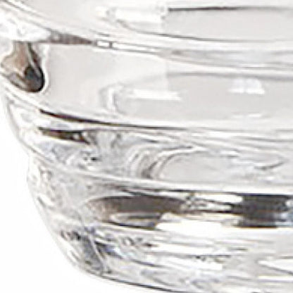 Set of Four Clear Acrylic Stemless Whiskey Glass