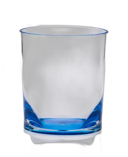 Set of Four Rainbow Geometric Acrylic Stemless Whiskey Glass