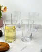 Set of Four Clear Tritan Plastic Stemless Highball Glass