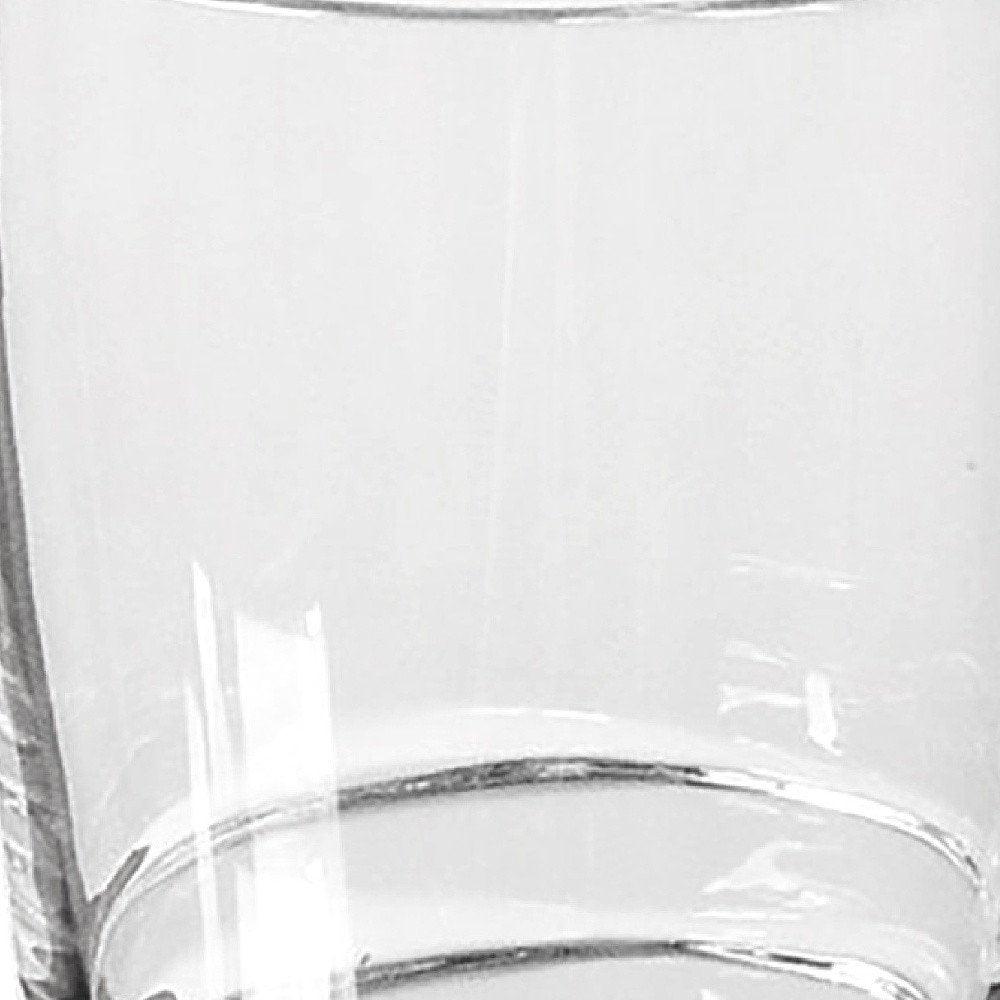 Set of Four Clear Acrylic Stemless Highball Glass