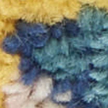 9' X 12' Yellow Floral Power Loom Area Rug