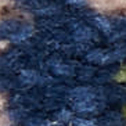 8' Blue Floral Power Loom Runner Rug