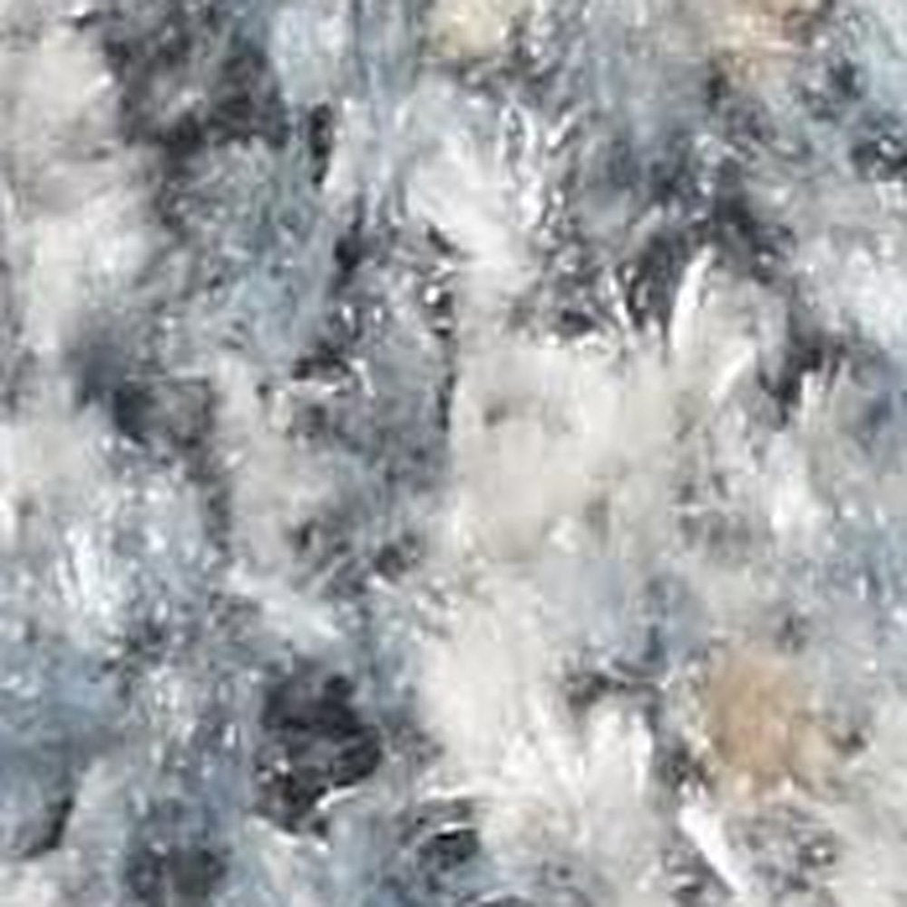 3' X 5' Gray Oriental Power Loom Washable Area Rug