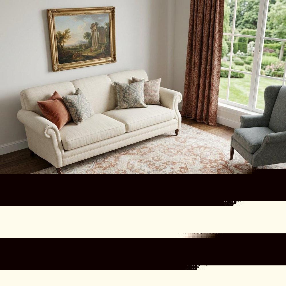 5' X 7' Gold Oriental Power Loom Washable Area Rug