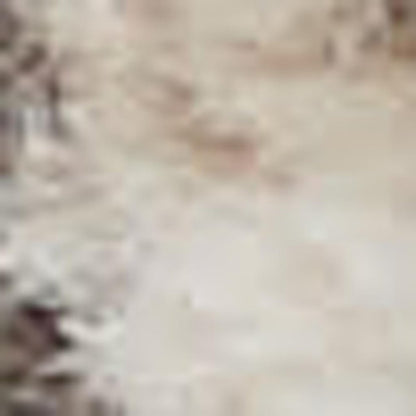 6' X 9' Ivory Floral Power Loom Area Rug