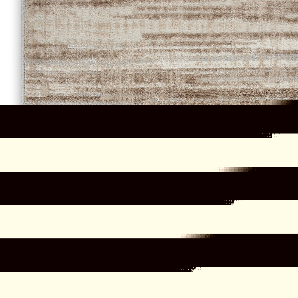 6' X 9' Brown Abstract Power Loom Area Rug