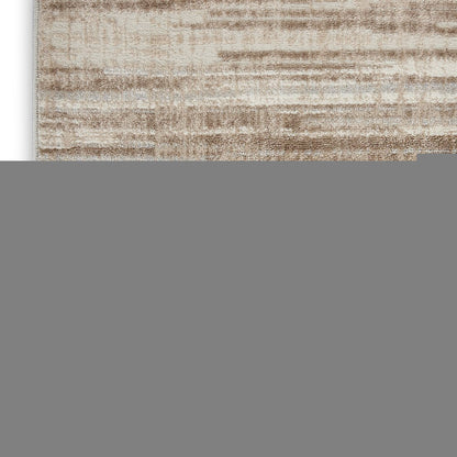6' X 9' Brown Abstract Power Loom Area Rug