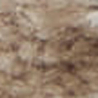 12' Brown Abstract Power Loom Runner Rug
