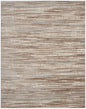 10' X 14' Brown Abstract Power Loom Area Rug