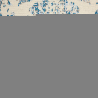 6' X 9' Cream Damask Power Loom Area Rug