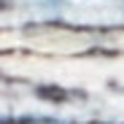 9' X 12' Blue Floral Power Loom Distressed Area Rug