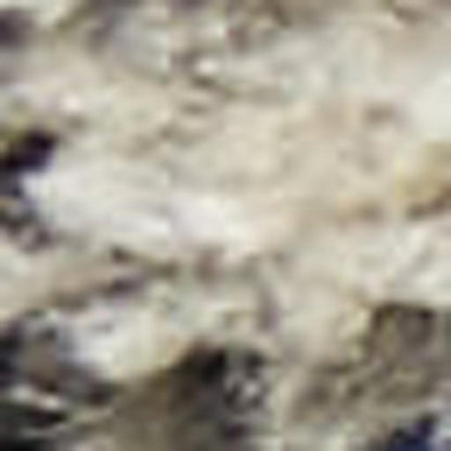 10' Black Abstract Power Loom Runner Rug