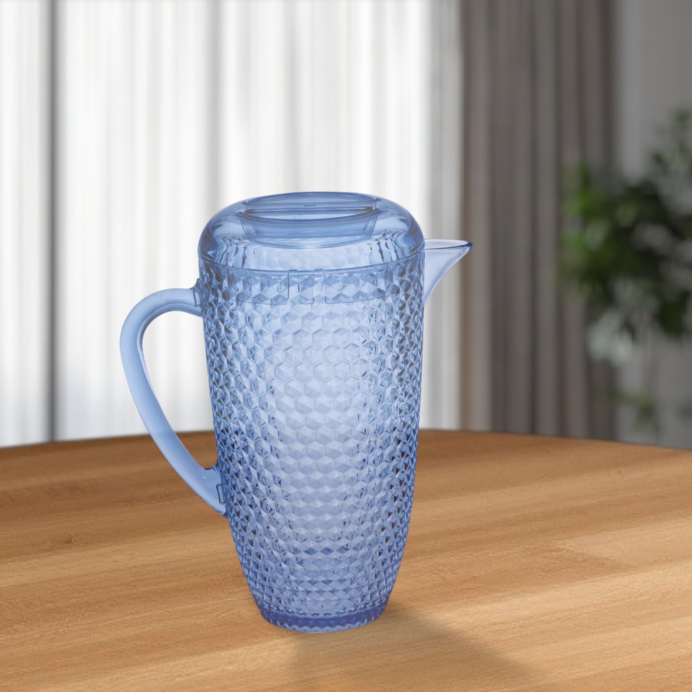 2.5 Quart Blue Diamond Acrylic Pitcher