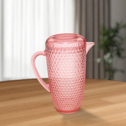 2.5 Quart Pink Diamond Acrylic Pitcher