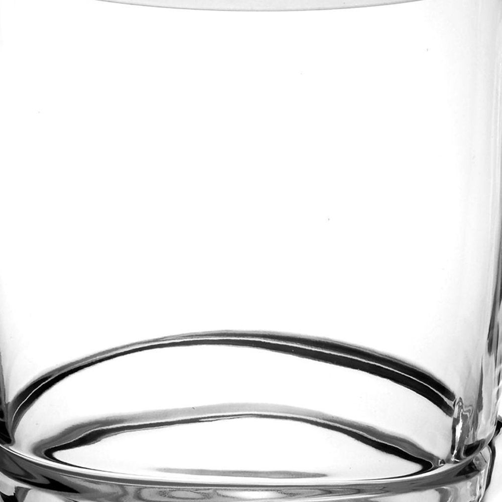 Clear Acrylic Convex Curve Shape Stemless Pitcher