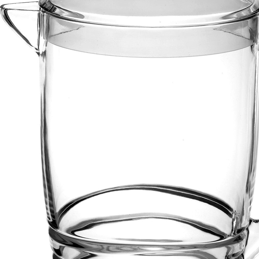 2.5 Quart Clear Swirl Acrylic Pitcher