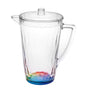 Clear Acrylic Convex Curve Shape Stemless Pitcher