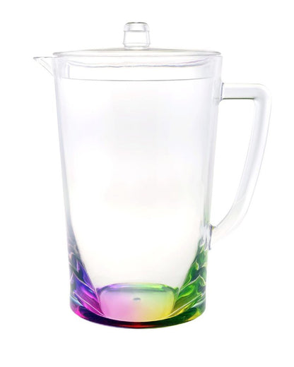 Clear Acrylic Convex Curve Shape Stemless Pitcher