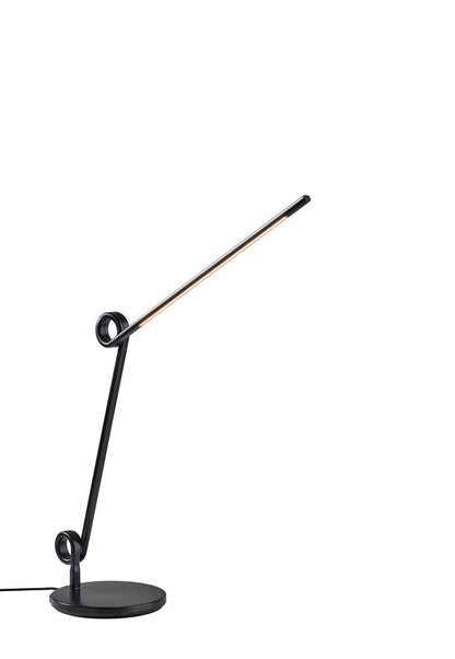 35" Black Metal Novelty Desk Lamp