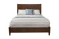 Walnut Solid Wood King Bed Frame