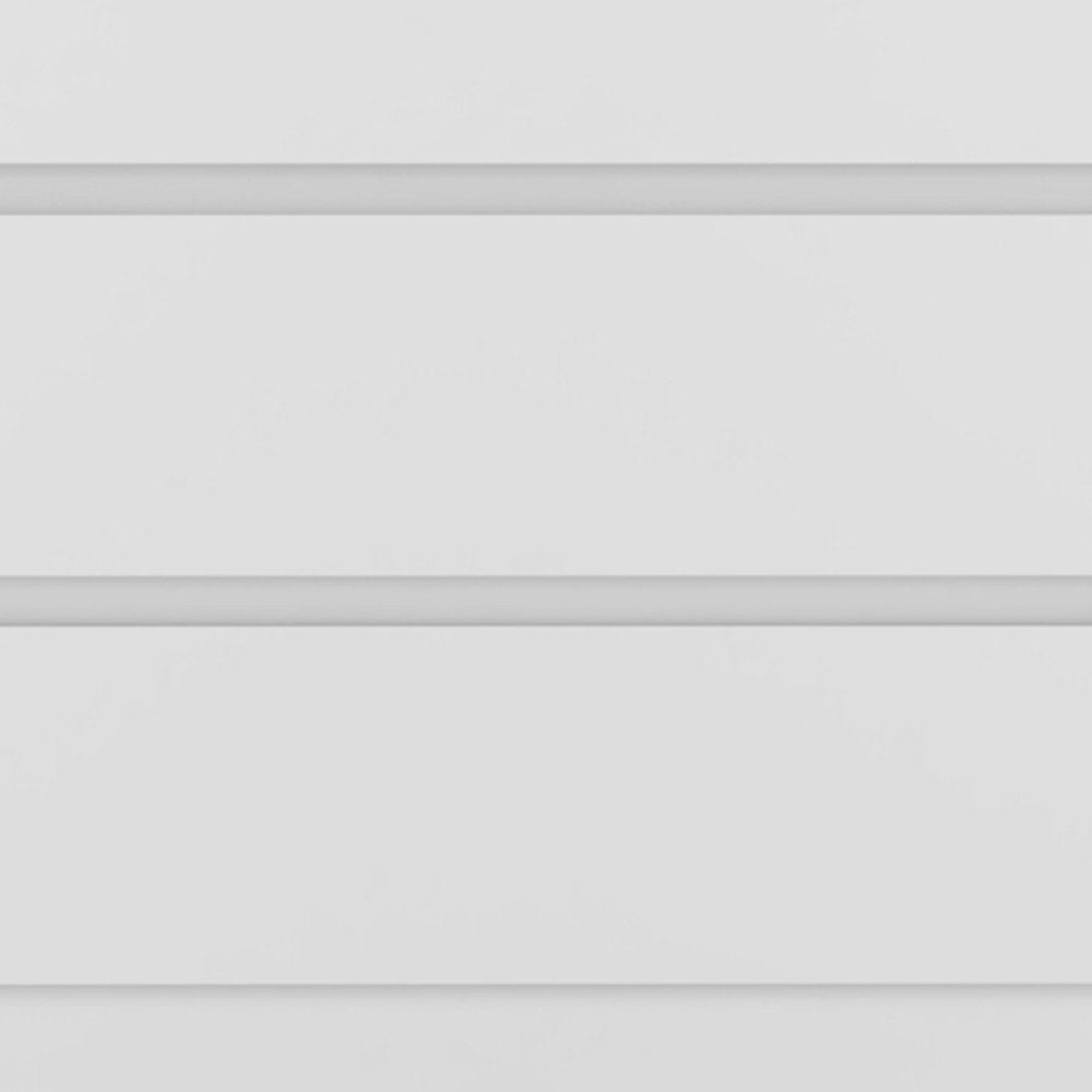 33" White Three Drawer Dresser