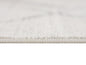 8' Beige and Gray Abstract Distressed Round Rug