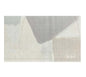 2' X 4' Taupe Abstract Machine Tufted Area Rug With Uv Protection