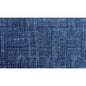 2' X 4' Navy Blue Striped Washable Area Rug With UV Protection