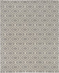 8' X 10' Gray Moroccan Power Loom Area Rug