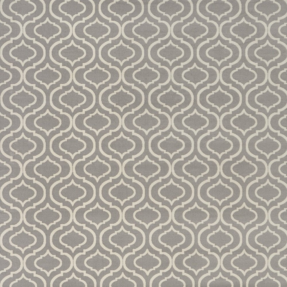 8' X 10' Gray Moroccan Power Loom Area Rug