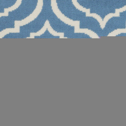 2' X 4' Gray Moroccan Power Loom Area Rug