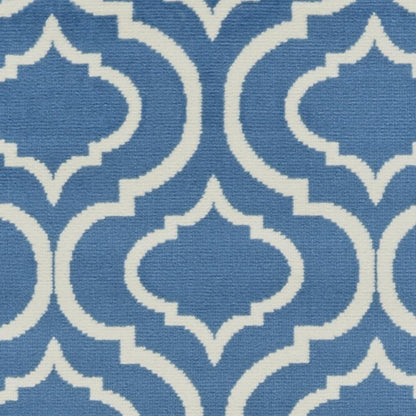 7' Gray Moroccan Power Loom Runner Rug