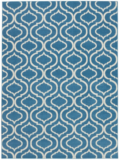 6' X 9' Gray Moroccan Power Loom Area Rug