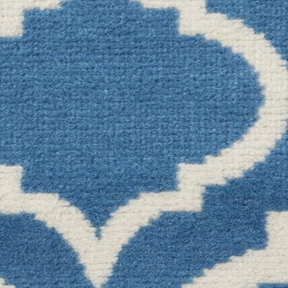 4' X 6' Gray Moroccan Power Loom Area Rug