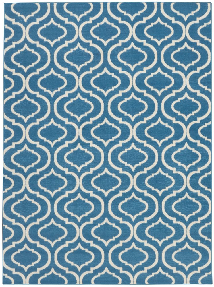 4' X 6' Gray Moroccan Power Loom Area Rug