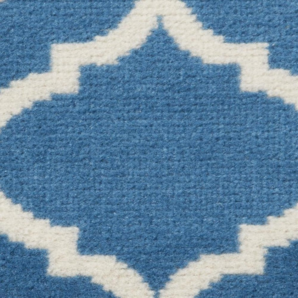 8' X 10' Gray Moroccan Power Loom Area Rug