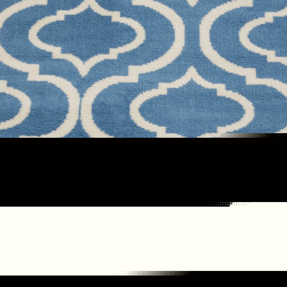 8' X 10' Gray Moroccan Power Loom Area Rug