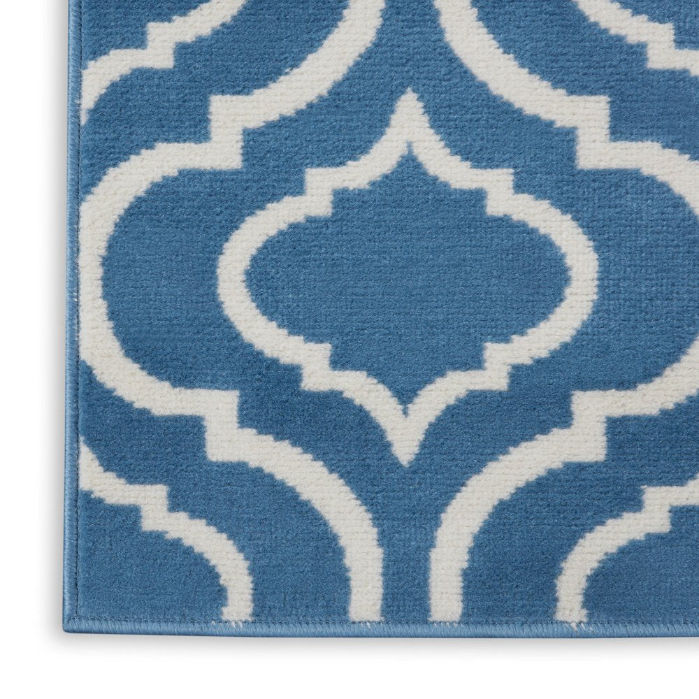 8' X 10' Gray Moroccan Power Loom Area Rug