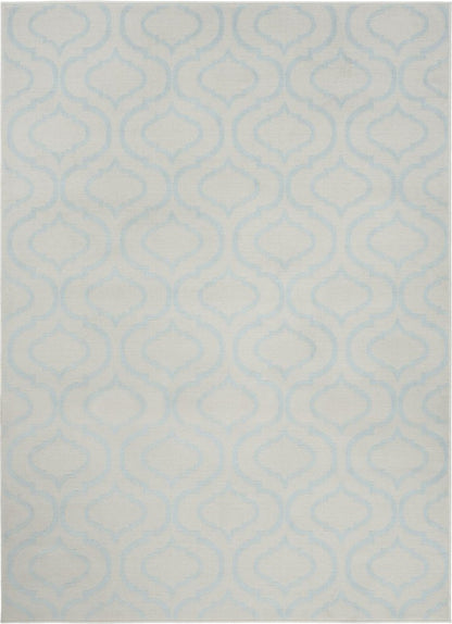 4' X 6' Ivory And Gray Moroccan Area Rug